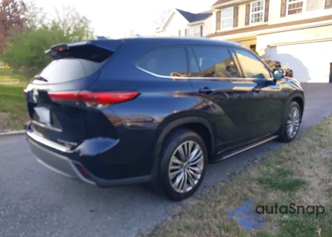 2020 Toyota Highlander Platinum из США, поврежденный, VIN 5TDFZRBH0LS054455